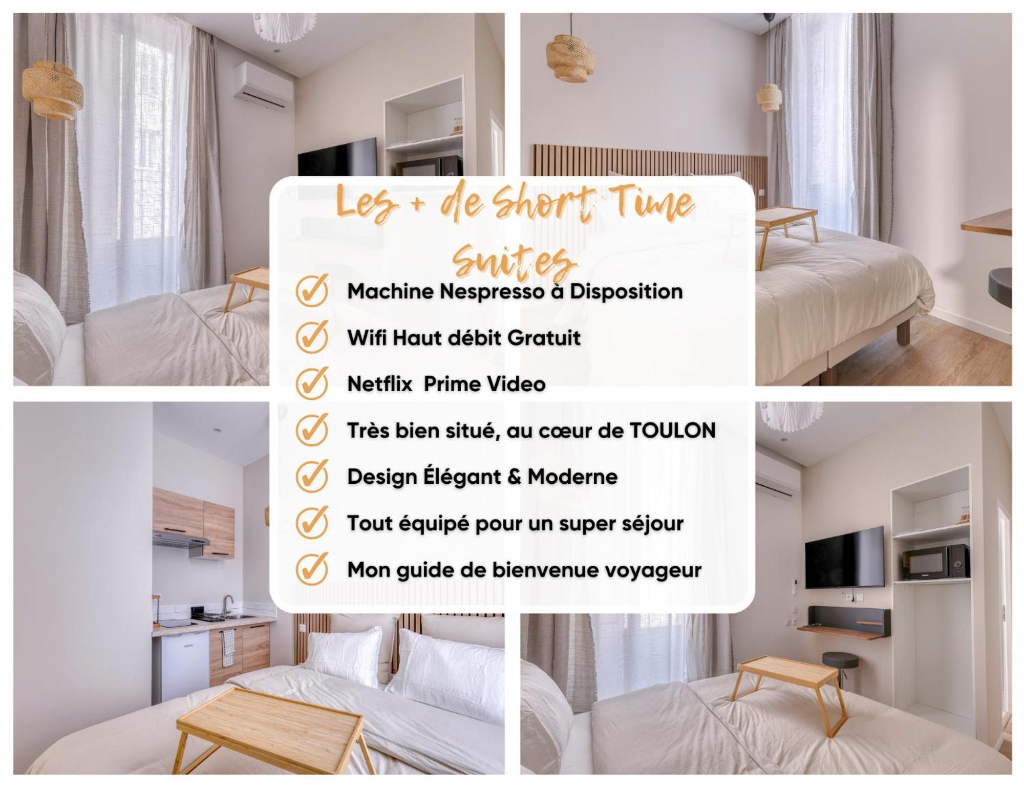 Short Time Suites Toulon Centre 3 "Le Spot" Check-In Auto Eksteriør billede