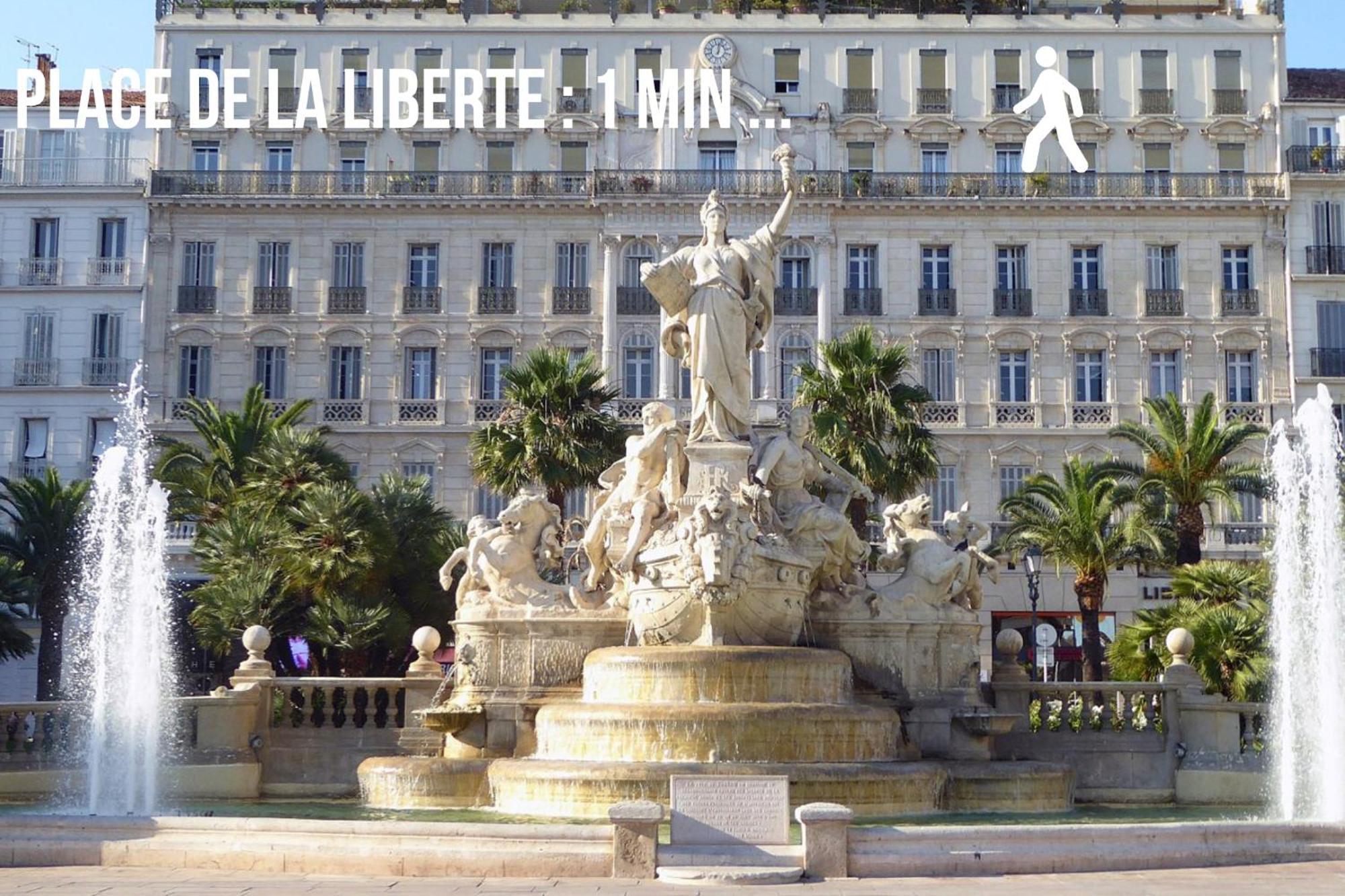 Short Time Suites Toulon Centre 3 "Le Spot" Check-In Auto Eksteriør billede